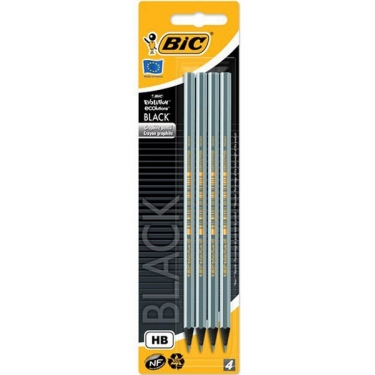 Bic Kurşun Kalem EvolutionBlack 4Lü Bls.