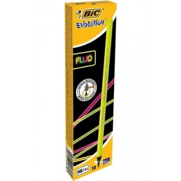 Bic Evolution Fluo 12'li Kurşun Kalem