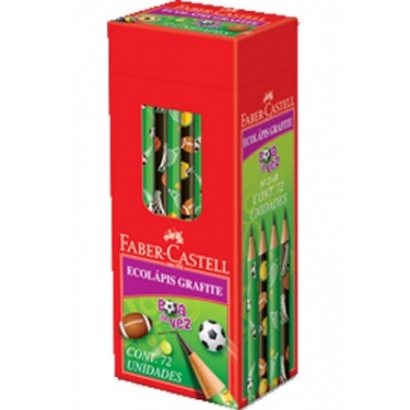 Faber-Castell Kurşun Kalem Spor Serisi 72 Li (1 Paket 72 Adet)