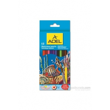 Adel Aquarell Boya Kalemi 12 Renk (2162610000)