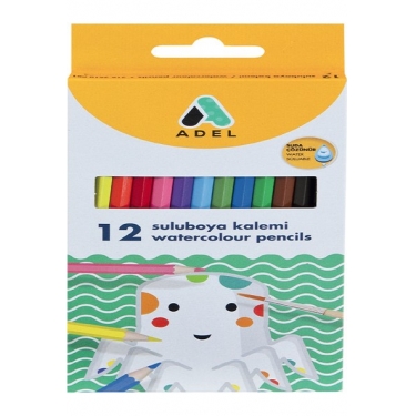 Adel Aqrenk Kuru Boya Kalemi 12 Renk Yl 2162610001