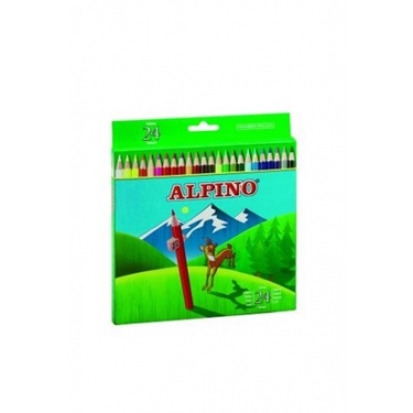 Alpıno 24 Renk 1/1 Kuru Boya Kalemi Al-658-6589