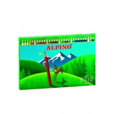 Alpıno 30 Renk Kuru Boya Kalemi Al-659-3043