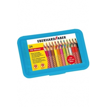Eberhard-Faber 24lü TRi Winner plastik kutu