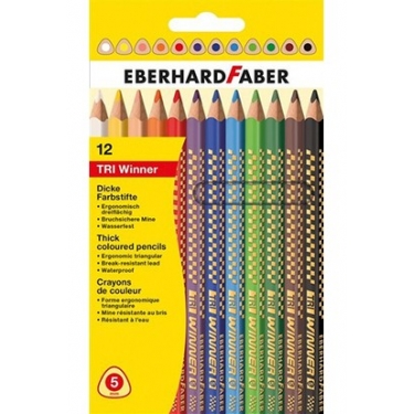 Eberhard-Faber 12li THE Winner kuruboya kalemi, 4mm mine