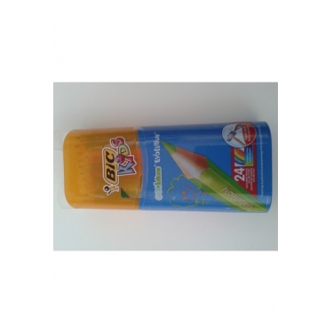 Bic Eco Lutions Evolution Özel Kutulu 24 Renk Kuru Kalem Boya Tam Boy