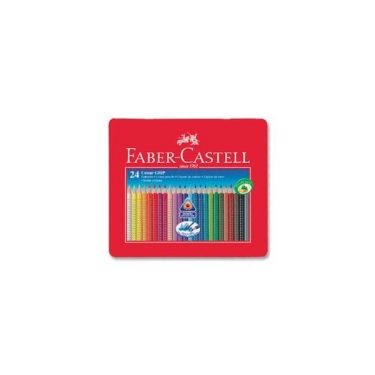 Faber-Castell Grip 2001 Metal Kutu Boya Kalemi 24 Renk 5170112423