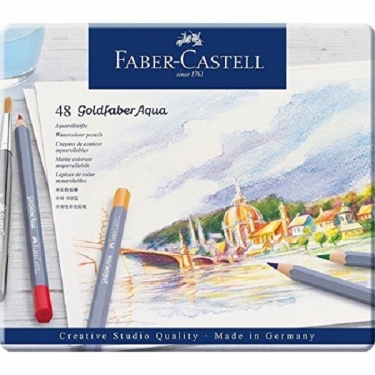 Faber Castell Kuru Boya Goldfaber Aqua 48Li