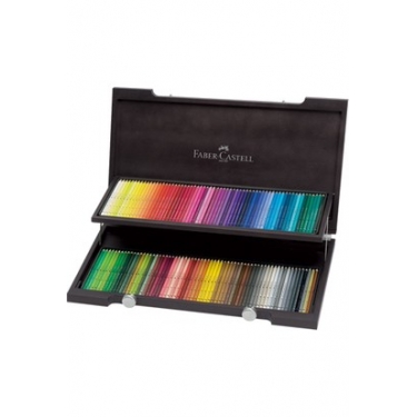 Polychromos Kuru Boya Kalemi Ahşap Kutu 120 Renk