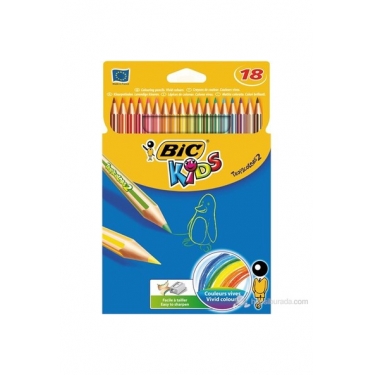 Bic Cp Tropicolors2 Kuru Boya Kalemi 18'li