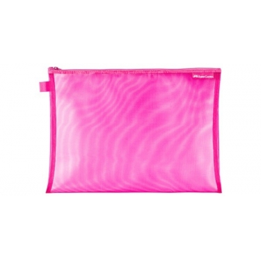 Faber Castell Mesh Dosya A4 Pembe