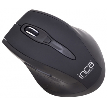 Inca IWM-500GL 2.4GHz 1600 Dpi Laser Wireless Nano Alicili Mouse-Siyah
