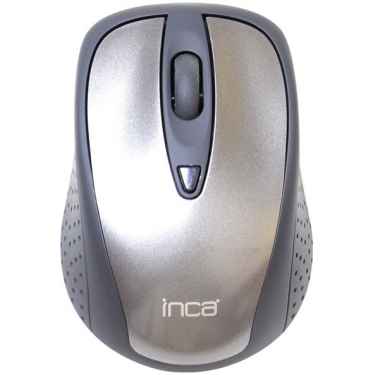 Inca IWM-200R Track Red Sensör Gri Kablosuz Ergonomik Nano Alıcılı Mouse