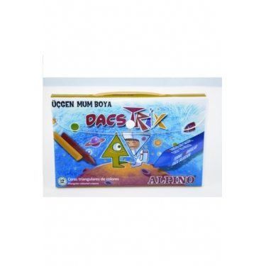 Alpıno Mum Boya 12Li Dacstrıx Üçgen Da-25
