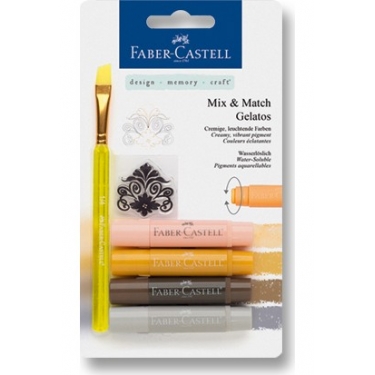 Faber-Castell Gelato Mum Boya Doğal Tonlar 4 renk
