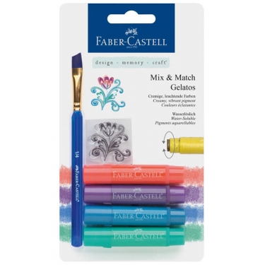 Faber-Castell Gelato Mum Boya Metal Renkler 4 Renk 5180121806