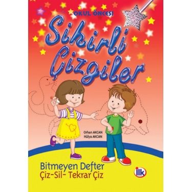 Sihirli Çizgiler - Bitmeyen Defter - Sil , Çiz , Tekrar Çiz