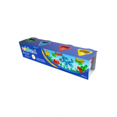 Adeland Oyun Hamuru, Klasik, 100 g, 4 R.