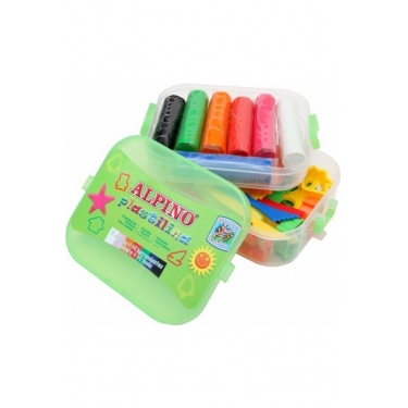 Alpino Plastilina 7'li Hamur Ve Kalıp Seti