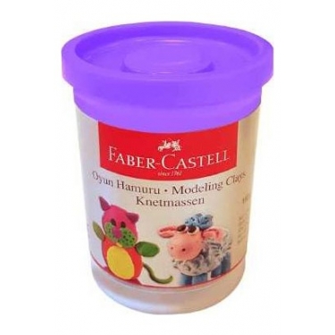 Faber-Castell Oyun Hamuru Pastel Mor 5170120116