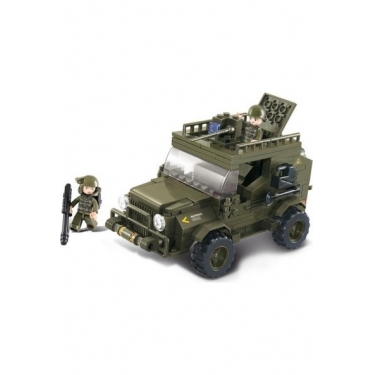 Sluban B0299 Askeri Jip Ve Figür 221 Parça