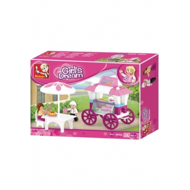 Sluban Girl's Dream Yemek Aracı 78 Parça
