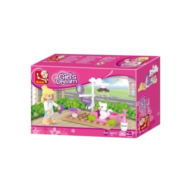 Sluban Girl's Dream Pet Salonu 30 Parça