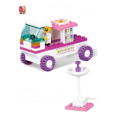 Sluban B0155 Gırl Is Dream Yemek Arabası 102 Parça