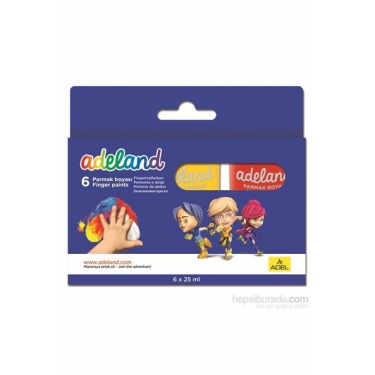 Adeland Parmak Boyası 6 Renk 25 ml