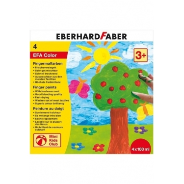 Eberhard Faber Parmak Boyası 4X100 Ml
