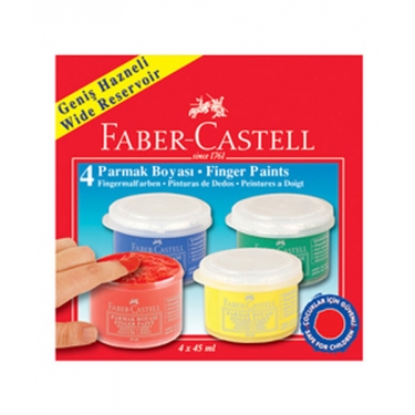 Faber-Castell Parmak Boyasi 45 Ml. 4 Renk - 5170160412