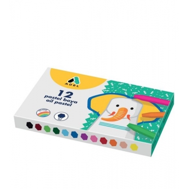 Adel 12 Renk Pastel Boya