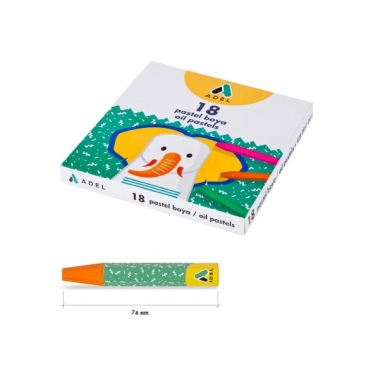 Adel Pastel Boya 18 Renk