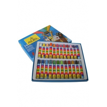 Adel Karton Kutu Pastel Boya 24 Renk (4280867000)