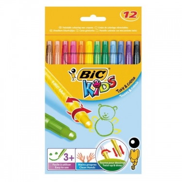 Bic Kids Turn&Colour 12'Li Kutu - 880508