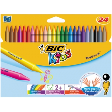 Bic Silinebilir Pastel 24'Lü Kutu - 829772