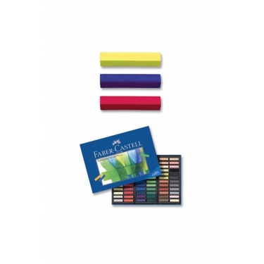 Faber-Castell Creative Studio Mini Toz Pastel Boya (Soft) 72 Renk Yarım Boy (5175128272)