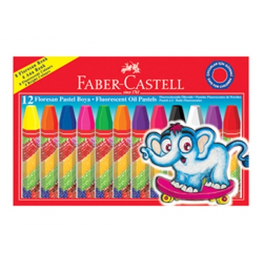 Faber-Castell Floresan Pastel Boya,12 Renk - 5281125011