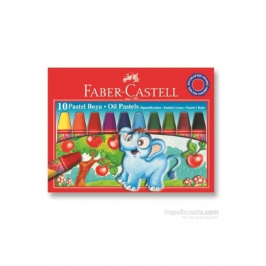 Faber-Castell Karton Kutu Pastel Boya, 10 Renk (5282125310)