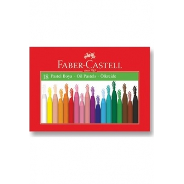Faber-Castell Karton Kutu Pastel Boya 18 Renk