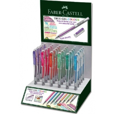 Faber-Castell True Gel Renkli Tükenmez Kalem 0.7 30 Lu 5020246262000 (1 Paket 30 Adet)
