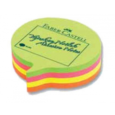 Faber-Castell Yapışkan Notluk 70x70mm, Balon   5089583639