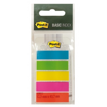 Post-it® Index Basic İşaret Bandı 5 Renk x 20 Yaprak 683-5EE