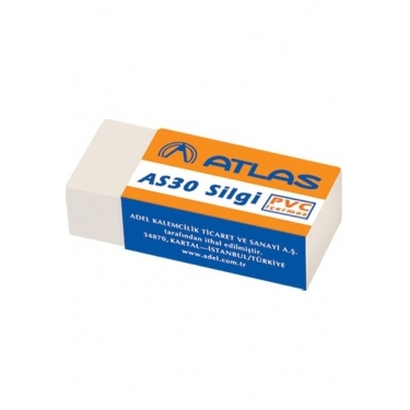 Atlas Silgi Beyaz As-30 30 Adet