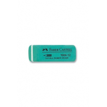Faber-Castell 7006/32 Kauçuk Yeşil Silgi 32'li (5130180632)