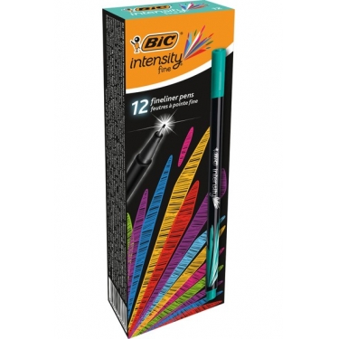 Bic Intensity Fine Liner Keçe Uçlu Kalem Zümrüt Yeşili 12'Li Kutu