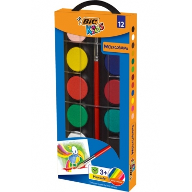 Bic Sulu Boya 12'Li Kutu Çap 23,5 Mm