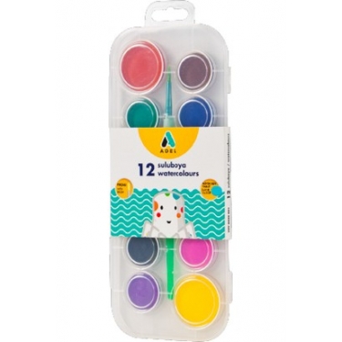 Adel 10+2 Suluboya 12'li