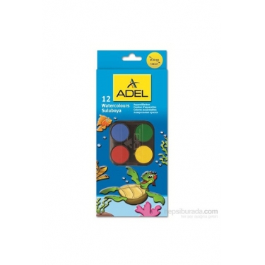 Adel Suluboya 12 Renk Büyük Boy (2290932000)