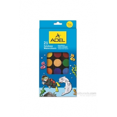 Adel Suluboya 21 Renk Büyük Boy (2290931000)